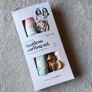 Kitsch Satin Heatless Curling Set - free in bundle